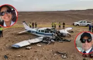 Accidente en Nasca: cuerpos de piloto y copiloto serán entregados a familiares en el transcurso del día