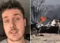 Influencer IMPACTA con relato de su experiencia en avioneta tur�stica de Nasca que se estrell� y dej� 13 muertos