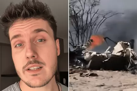 Influencer relata su experiencia en avioneta tur�stica de Nasca