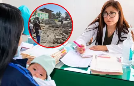 Minsa llega a zonas afectadas por el sismo de 5.1 en Jun�n