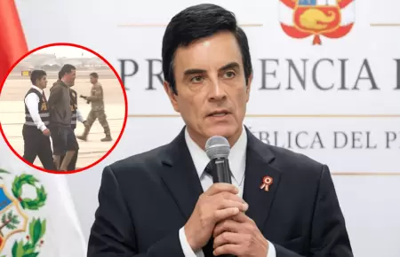 Canciller Esp� afirma que expulsi�n de delincuentes extranjeros continuar�