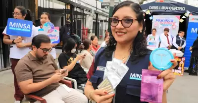 Minsa distribuye m�todos anticonceptivos gratuitos