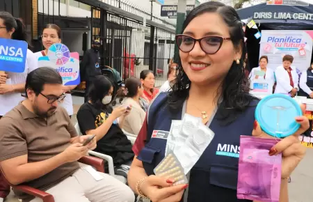 Minsa distribuye m�todos anticonceptivos gratuitos