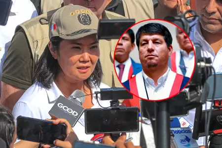 La mandataria se refiri� a las denuncias por violencia del parlamentario.
