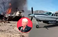 Aerodiana no registra un alto índice de accidentes aéreos, según expiloto de la FAP