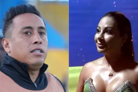 Pamela fue multada por seguir hablando de Christian Cueva