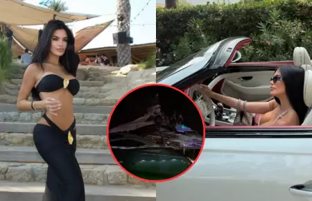 Samantha Batallanos vive vacaciones de lujo en Europa u Dub�i