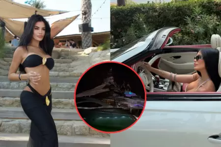 Samantha Batallanos vive vacaciones de lujo en Europa u Dub�i