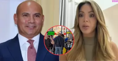 Sheyla Rojas habla sobre sus salidas con pol�tico Joaqu�n Ram�rez