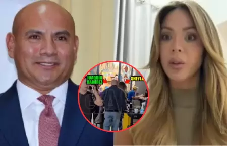 Sheyla Rojas habla sobre sus salidas con pol�tico Joaqu�n Ram�rez