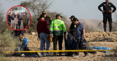 Imagen antes del accidente de los turistas fallecidos en avioneta