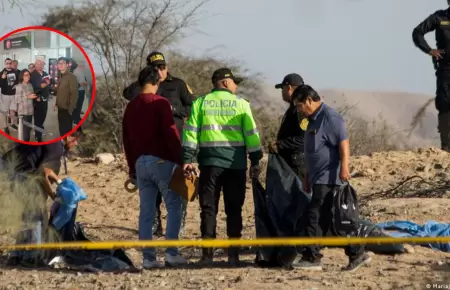 Imagen antes del accidente de los turistas fallecidos en avioneta