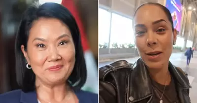 Karen Schwarz env�a regalo a Keiko Fujimori