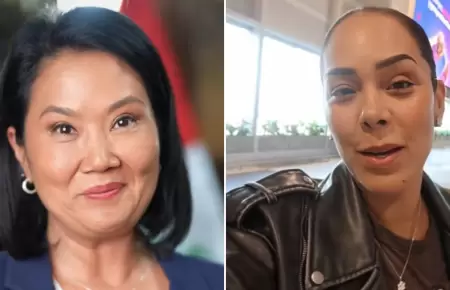 Karen Schwarz env�a regalo a Keiko Fujimori