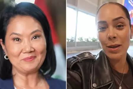 Karen Schwarz env�a regalo a Keiko Fujimori