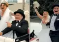 Johanna San Miguel se 'casa' con el 'Chato' Barraza: difunden divertido video de su 'noche de bodas'