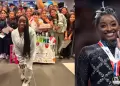 Ya lleg� al Per�: La atleta Simone Biles lleg� aterriz� en el pa�s para impulsar el camino hacia Lima 2027