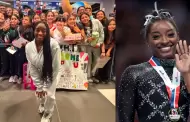 ¡Ya está en Perú! La atleta estadounidense Simone Biles llegó para impulsar el camino hacia Lima 2027