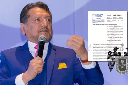 Luis Rubio renunci� a la candidatura de la Alcald�a Metropolitana de Lima