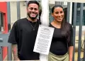 Samahara Lobat�n se pronuncia tras presunta violencia familiar de Bryan Torres: "Ingres� por la fuerza a mi departamento"