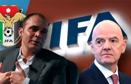 El dirigente jordano arremeti� contra Infantino.