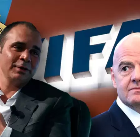 El dirigente jordano arremeti� contra Infantino.