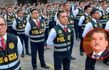 La polic�a perdi� facultades, seg�n exministro.