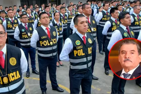 La polic�a perdi� facultades, seg�n exministro.