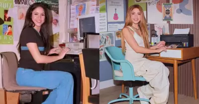 Shakira actualiza su ic�nica foto que se volvi� meme viral