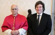 Javier Milei saluda la llegada del Papa León XIV a Argentina entre el 8 y 11 de noviembre