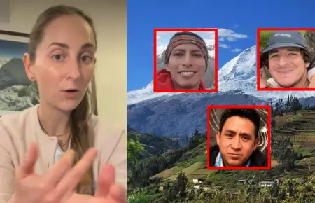 Novia de monta�ista desaparecido en nevado Huascar�n da actualizaciones
