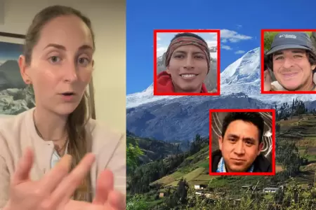 Novia de monta�ista desaparecido en nevado Huascar�n da actualizaciones