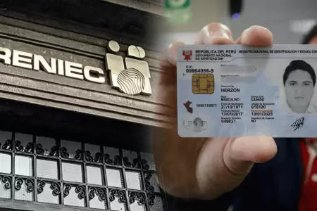 Reniec atender� solo en estas tres agencias