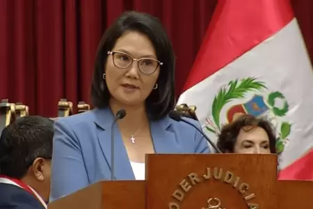 Presidenta Fujimori reafirma que respetar� la independencia de poderes