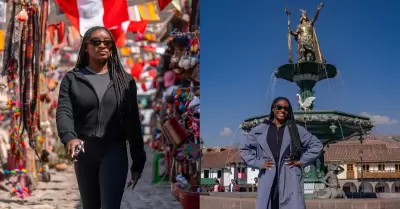 Simone Biles visit� el Cusco y Valle Sagrado durante su estancia en el Per�