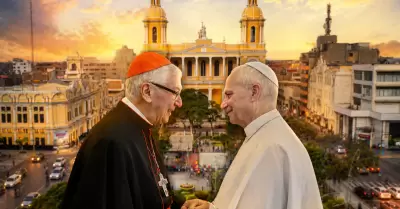 Cardenal Carlos Castillo y el Santo Padre
