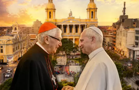 Cardenal Carlos Castillo y el Santo Padre