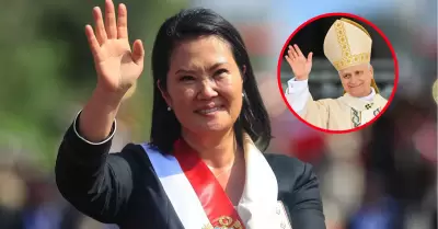 Keiko Fujimori se pronuncia ante llegada del papa Le�n XIV