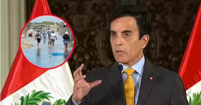 Carlos Esp� responde por las acciones asociadas al fen�meno El Ni�o