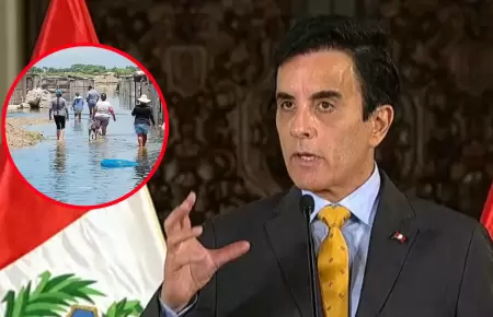 Carlos Esp� responde por las acciones asociadas al fen�meno El Ni�o