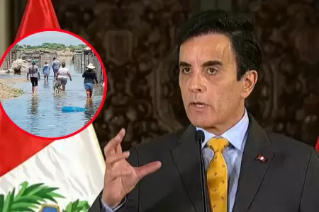 Carlos Esp� responde por las acciones asociadas al fen�meno El Ni�o