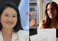 Karen Schwarz revela la carta que envi� a Keiko Fujimori tras asumir la Presidencia: "De mujer a mujer"