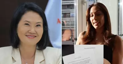 Karen Schwarz y la carta que envi� a Keiko Fujimori