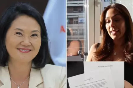 Karen Schwarz y la carta que envi� a Keiko Fujimori