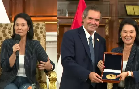 Keiko Fujimori recibi� a titulares de Panam Sports y garantiz� apoyo del Estado