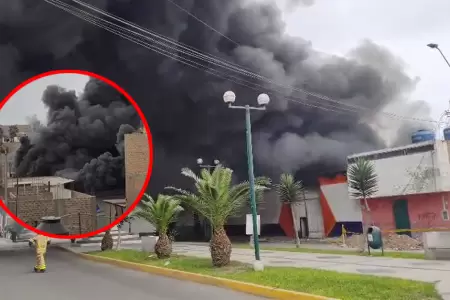 Vecinos en la zona registran explosiones dentro del recinto.