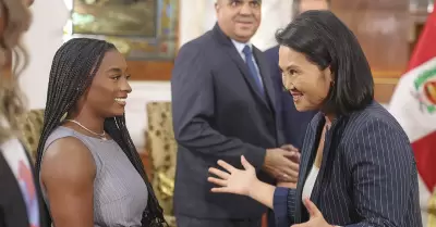 Mandataria recibi� a organizadores de Lima 2027.