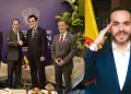 Canciller Carlos Esp� viaja a Colombia para participar en la transmisi�n del mando presidencial