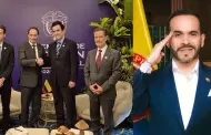Canciller Carlos Espá viaja a Colombia para participar en la transmisión del mando presidencial
