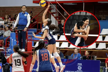 Per� derrota 3-0 a T�nez en su debut en el Mundial de V�ley Sub 17